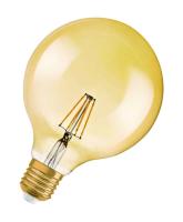 LED Osram CL Vintage Globe FIL Gold dimbar